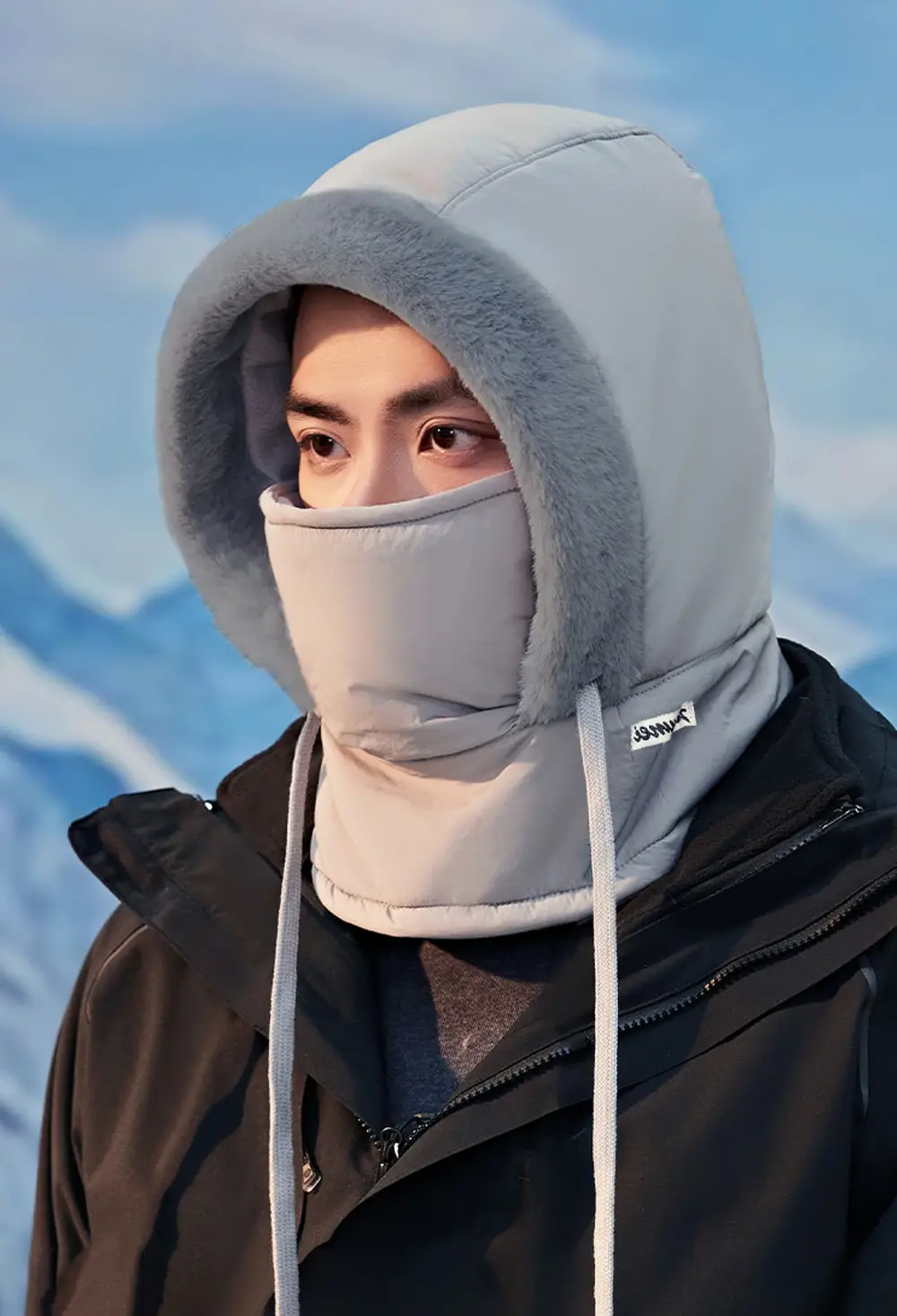 Winter Thick Warm Windproof Hat with Ear Flaps